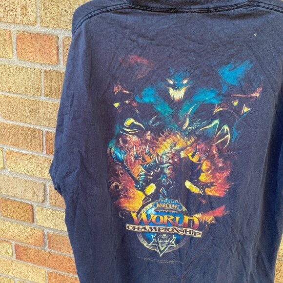 RARE World of Warcraft Championships Competitor T Shirt XL Black Blizzard - Picture 8 of 13